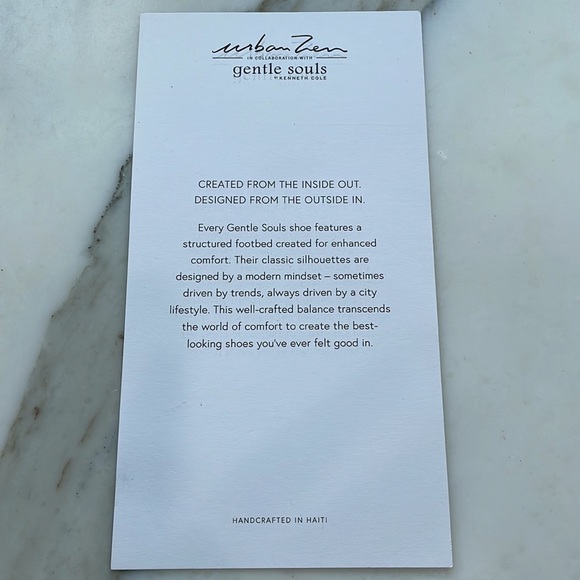 Gentle Souls by Kenneth Cole in collab with Urban Zen Donna Karen/Gladiators - Picture 11 of 11